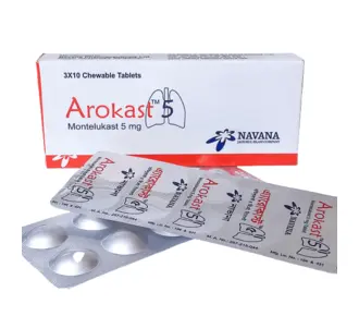 Tab. Arokast 5 mg
