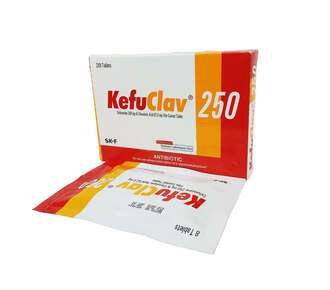 Tab. Kefuclav 250 mg