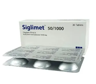Tab. Siglimet 50/1000 mg