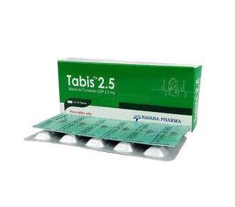 Tab. Tabis 2.5 mg