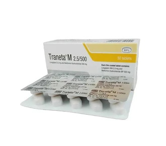 Tab. Traneta M 2.5/500 mg