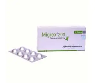 Tab. Migrex 200 mg