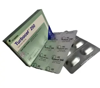 Tab. Turbocef 250 mg