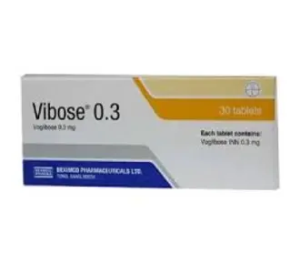 Tab. Vibose 0.3 mg