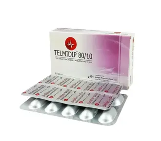 Tab. Telmidip 80/10 mg