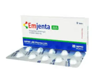 Tab. Emjenta 25/5 mg