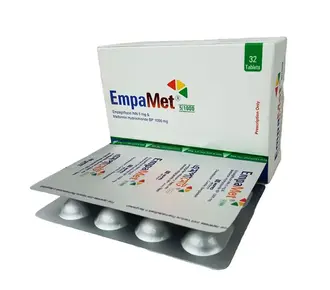 Tab. Empamet 5/1000 mg