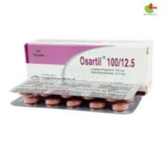 Tab. Osartil 100/12.5 mg