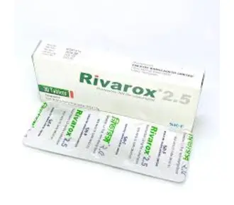 Tab. Rivarox 2.5 mg