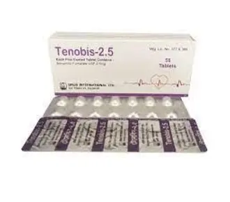 Tab. Tenobis 2.5 mg