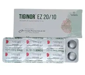 Tab. Tiginor EZ 20/10 mg
