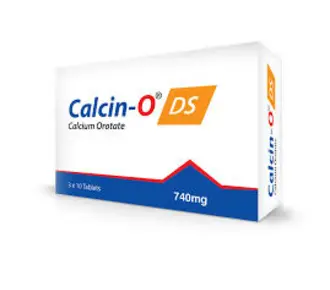 Tab. Calcin O DS 740 mg