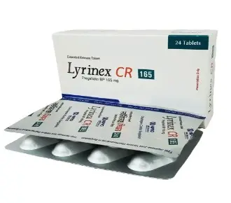 Tab. Lyrinex CR 165 mg