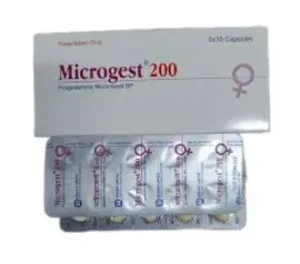 Tab. Microgest 200 mg