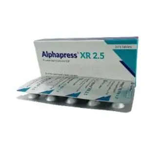 Tab. Alphapress XR 2.5 mg