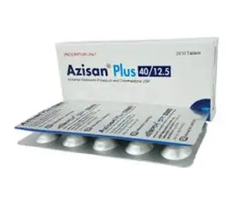 Tab. Azisan Plus 40/12.5 mg