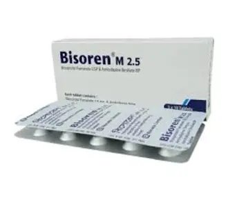 Tab. Bisoren M 2.5/5 mg