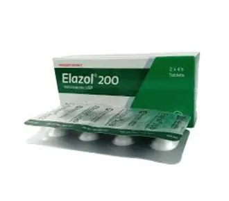 Tab. Elazol 200 mg