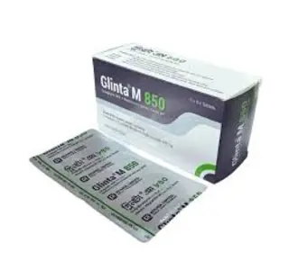 Tab. Glinta M 850 mg