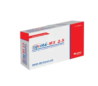 Tab. Lijenta MX 2.5/1000 mg