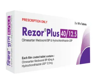 Tab. Rezor Plus 40/12.5 mg