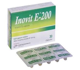 Cap. Inovit E 200 mg