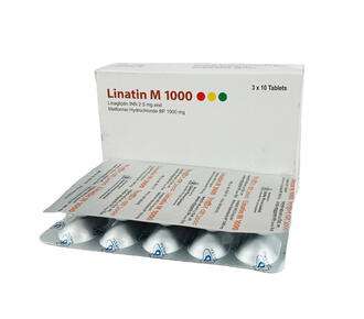 Tab. Linatin M 1000 mg