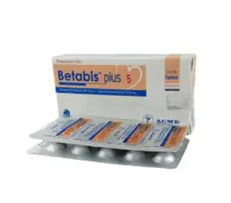 Tab. Betabis Plus 5 mg