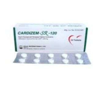Tab. Cardizem SR 120 mg