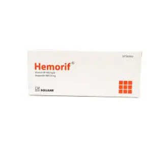 Tab. Hemorif 450/50 mg