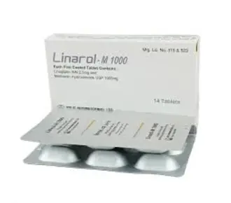 Tab. Linarol M 2.5/1000 mg