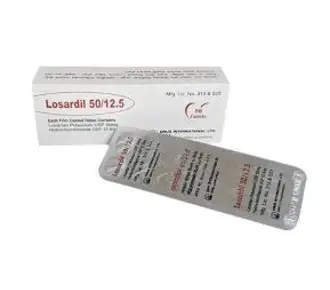 Tab. Losardil 50/12.5 mg