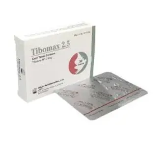 Tab. Tibomax 2.5 mg