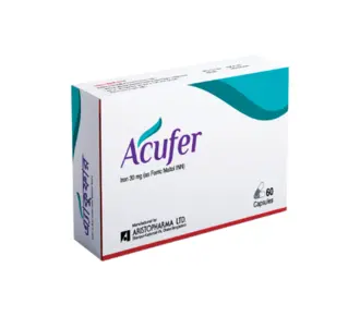 Cap. Acufer 30 mg