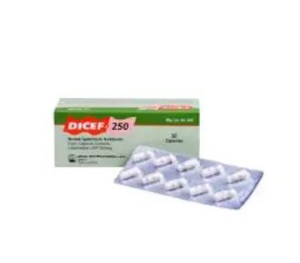 Cap. Dicef 250 mg
