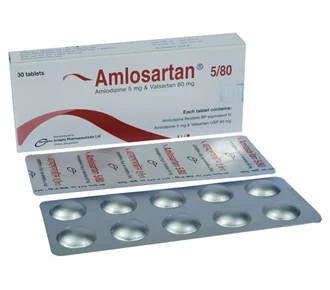 Tab. Amlosartan 5/80 mg