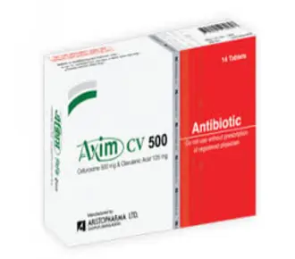 Tab. Axim CV 500 mg