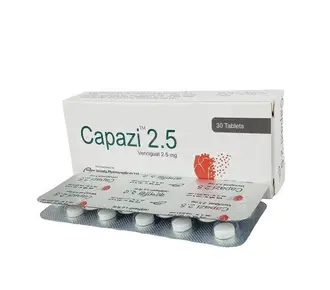 Tab. Capazi 2.5 mg