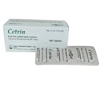 Tab. Cetrin 10 mg