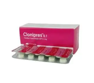 Tab. Clonipress 0.1 mg
