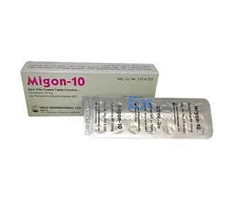 Tab. Migon 10 mg