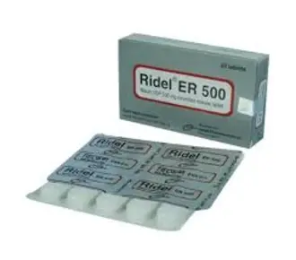 Tab. Ridel ER 500 mg