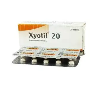 Tab. Xiotil 20 mg